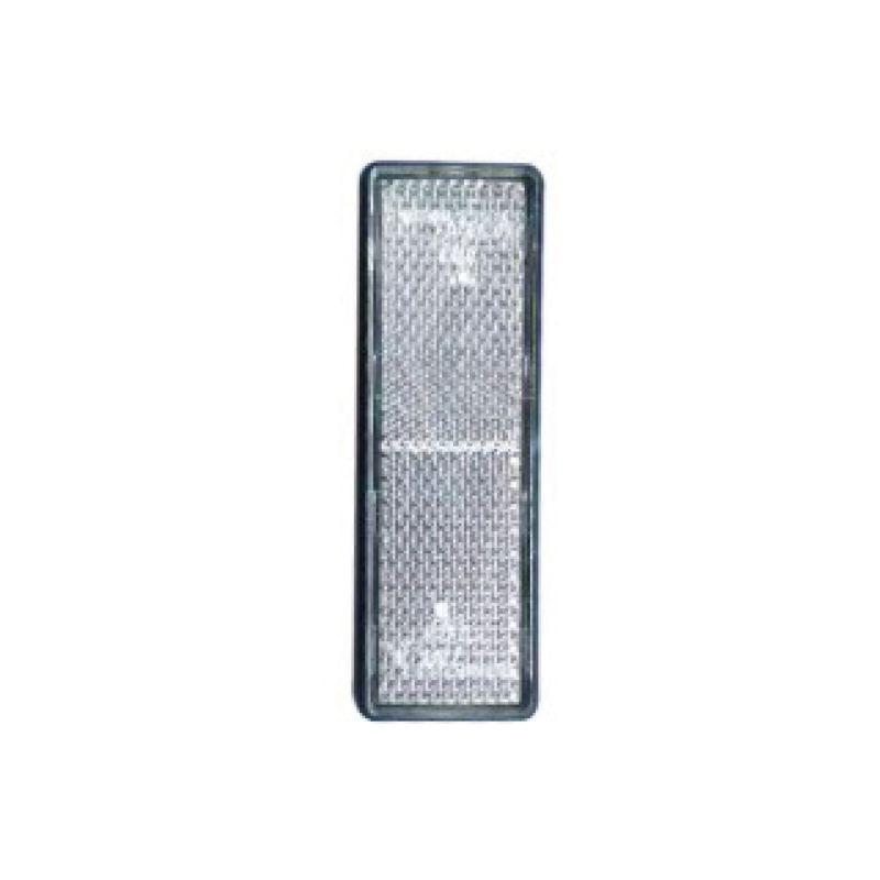 عاكس مستطيل بشهادة ADR&E-Mark أبيض/كهرمان/أحمر JH109-B